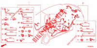 CONJUNTO DE ALAMBRES (3) (RH) para Honda CIVIC 1.8 EXGT 5 Puertas 5 velocidades automática 2015