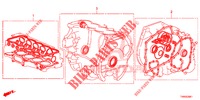 EQUIPO DE EMPACADURA/ ENS. DE TRANSMISION (1.8L) para Honda CIVIC 1.8 EXGT 5 Puertas 5 velocidades automática 2015
