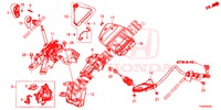 PALANCA SELECTORA (RH) para Honda CIVIC 1.8 EXGT 5 Puertas 5 velocidades automática 2015