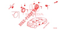 ANTENA/ALTAVOZ  para Honda CIVIC 1.5 SPORT PLUS 5 Puertas 6 velocidades manual 2017