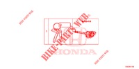 CILINDRO DE CHAVETA (INTELLIGENT) para Honda CIVIC 1.5 SPORT PLUS 5 Puertas 6 velocidades manual 2017