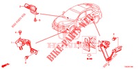CONTROL DE NIVELACION AUTOMATICA  para Honda CIVIC 1.5 SPORT PLUS 5 Puertas 6 velocidades manual 2017
