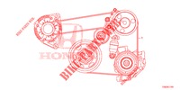 CORREA ALTERNADOR (1.5L) para Honda CIVIC 1.5 SPORT PLUS 5 Puertas 6 velocidades manual 2017