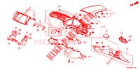 GUARNICION DE INSTRUMENTO (COTE DE CONDUCTEUR) (RH) para Honda CIVIC 1.5 SPORT PLUS 5 Puertas 6 velocidades manual 2017
