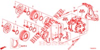 ACONDICIONADOR DE AIRE (COMPRESSEUR) (1.8L) para Honda CIVIC 1.8 ES 5 Puertas 6 velocidades manual 2014