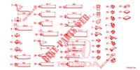 BANDA DE JUEGO DE CABLES/SOPORTE(RH)  para Honda CIVIC 1.8 ES 5 Puertas 6 velocidades manual 2014
