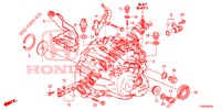 CAJA DE ENGRANAJE DE P.S.  para Honda CIVIC 1.8 ES 5 Puertas 6 velocidades manual 2014