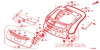 PANEL DE PUERTA TRASERA(2D)  para Honda CIVIC 1.8 ES 5 Puertas 6 velocidades manual 2014