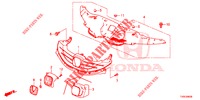 PARRILLA DELANTERA/MOLDURA  para Honda CIVIC 1.8 ES 5 Puertas 6 velocidades manual 2014