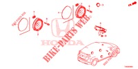 ANTENA/ALTAVOZ  para Honda CIVIC 1.4 S 5 Puertas 6 velocidades manual 2015