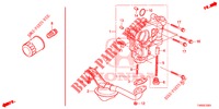 BOMBA DE ACEITE (1.4L) para Honda CIVIC 1.4 S 5 Puertas 6 velocidades manual 2015