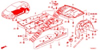 CUBIERTA INFERIOR  para Honda CIVIC 1.4 S 5 Puertas 6 velocidades manual 2015