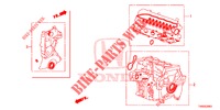 EQUIPO DE EMPACADURA/ ENS. DE TRANSMISION (1.4L) para Honda CIVIC 1.4 S 5 Puertas 6 velocidades manual 2015