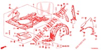 GUARDABARROS DELANTERO  para Honda CIVIC 1.4 S 5 Puertas 6 velocidades manual 2015