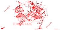 LIMPIADOR DE AIRE (1.4L) para Honda CIVIC 1.4 S 5 Puertas 6 velocidades manual 2015