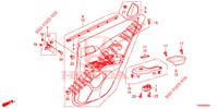 RECUBRIMIENTO DE PUERTA(4D)  para Honda CIVIC 1.4 S 5 Puertas 6 velocidades manual 2015