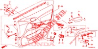 RECUBRIMIENTO DE PUERTA (RH) para Honda CIVIC 1.4 S 5 Puertas 6 velocidades manual 2015