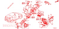 UNIDAD DE MANDO (CABINE) (1) (RH) para Honda CIVIC 1.4 S 5 Puertas 6 velocidades manual 2015