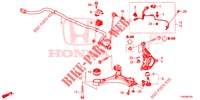 ARTICULACION DELANTERA  para Honda CIVIC 1.4 SE 5 Puertas 6 velocidades manual 2015