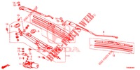 LIMPIAPARABRISAS (RH) para Honda CIVIC 1.4 SE 5 Puertas 6 velocidades manual 2015