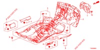 ALFOMBRA DE PISO/AISLADOR  para Honda CIVIC 1.8 ES 5 Puertas 6 velocidades manual 2015