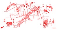 CERRADURAS DE PUERTA DEL./MANIJA EXTERIOR  para Honda CIVIC 1.8 ES 5 Puertas 6 velocidades manual 2015