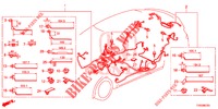 CONJUNTO DE ALAMBRES (3) (RH) para Honda CIVIC 1.8 ES 5 Puertas 6 velocidades manual 2015