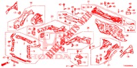 CONTENCION DELANTERA/TABLERO  para Honda CIVIC 1.8 ES 5 Puertas 6 velocidades manual 2015