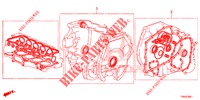 EQUIPO DE EMPACADURA/ ENS. DE TRANSMISION (1.8L) para Honda CIVIC 1.8 ES 5 Puertas 6 velocidades manual 2015