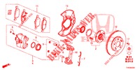 FRENO DELANTERO  para Honda CIVIC 1.8 ES 5 Puertas 6 velocidades manual 2015