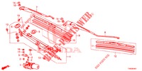 LIMPIAPARABRISAS (RH) para Honda CIVIC 1.8 ES 5 Puertas 6 velocidades manual 2015