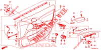 RECUBRIMIENTO DE PUERTA (RH) para Honda CIVIC 1.8 ES 5 Puertas 6 velocidades manual 2015