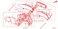 VELOCIMETRO  para Honda CIVIC 1.8 ES 5 Puertas 6 velocidades manual 2015