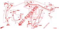 ACONDICIONADOR DE AIRE (DURITES/TUYAUX) (RH) para Honda CIVIC 1.8 EXGT 5 Puertas 6 velocidades manual 2015