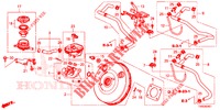 CILINDRO MAESTRO DE FRENO/ALIMENTACION MAESTRA (RH) para Honda CIVIC 1.8 EXGT 5 Puertas 6 velocidades manual 2015