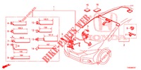 CONJUNTO DE ALAMBRES (4) (RH) para Honda CIVIC 1.8 EXGT 5 Puertas 6 velocidades manual 2015