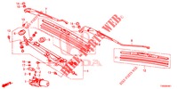LIMPIAPARABRISAS (RH) para Honda CIVIC 1.8 EXGT 5 Puertas 6 velocidades manual 2015