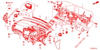PANEL DE INSTRUMENTO (RH) para Honda CIVIC 1.8 EXGT 5 Puertas 6 velocidades manual 2015