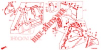 RECUBR. LADO PORTAEQU.  para Honda CIVIC 1.8 SE 5 Puertas 6 velocidades manual 2016