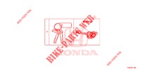 CILINDRO DE CHAVETA (INTELLIGENT) para Honda CIVIC 1.0 EXGT 5 Puertas 6 velocidades manual 2017