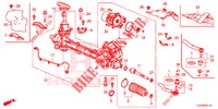 CAJA DE ENGRANAJE DE P.S. (EPS) (RH) para Honda CIVIC 1.5 PRESTIGE 5 Puertas 6 velocidades manual 2018