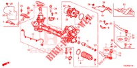 CAJA DE ENGRANAJE DE P.S. (EPS) (RH) para Honda CIVIC 1.5 RS 5 Puertas 6 velocidades manual 2018