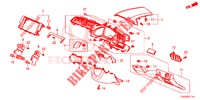 GUARNICION DE INSTRUMENTO (COTE DE CONDUCTEUR) (RH) para Honda CIVIC 1.5 RS 5 Puertas 6 velocidades manual 2018