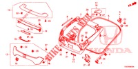 PANEL DE PUERTA TRASERA(2D)  para Honda CIVIC 1.5 RS 5 Puertas 6 velocidades manual 2018