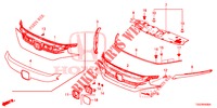 PARRILLA DELANTERA/MOLDURA  para Honda CIVIC 1.5 RS 5 Puertas 6 velocidades manual 2018