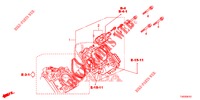 CUERPO MARIPOSA GASES (1.8L) para Honda CIVIC 1.8 SE 5 Puertas 6 velocidades manual 2013