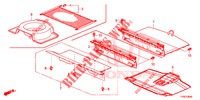 CAJA DE PISO TRASERO  para Honda CIVIC DIESEL 1.6 EX 5 Puertas 6 velocidades manual 2014