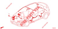 CONJUNTO DE ALAMBRES (4) (RH) para Honda CIVIC DIESEL 1.6 EX 5 Puertas 6 velocidades manual 2014