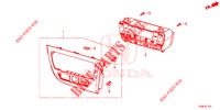 CONTROL DE CALEFACTOR (RH) para Honda CIVIC DIESEL 1.6 EX 5 Puertas 6 velocidades manual 2014