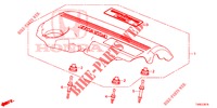 CUBIERTA DE MOTOR (DIESEL) para Honda CIVIC DIESEL 1.6 EX 5 Puertas 6 velocidades manual 2014